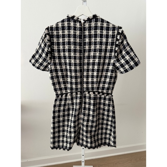 NWT Walter Baker Tweed Plaid Betty Romper - Picture 5 of 10